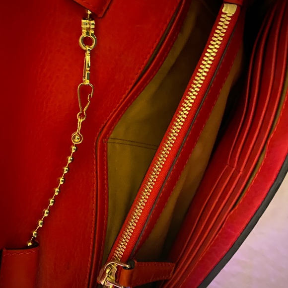 MCM clutch/shoulder Studded Bag - Picture 6 of 12